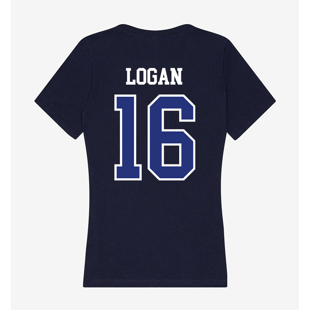 TN State - NCAA Football : Justin Logan - Women's V-Neck T-Shirt-1