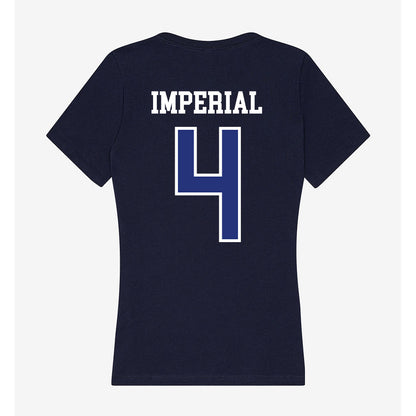 TN State - NCAA Women's Volleyball : Jordan Imperial - Women's V-Neck T-Shirt-1