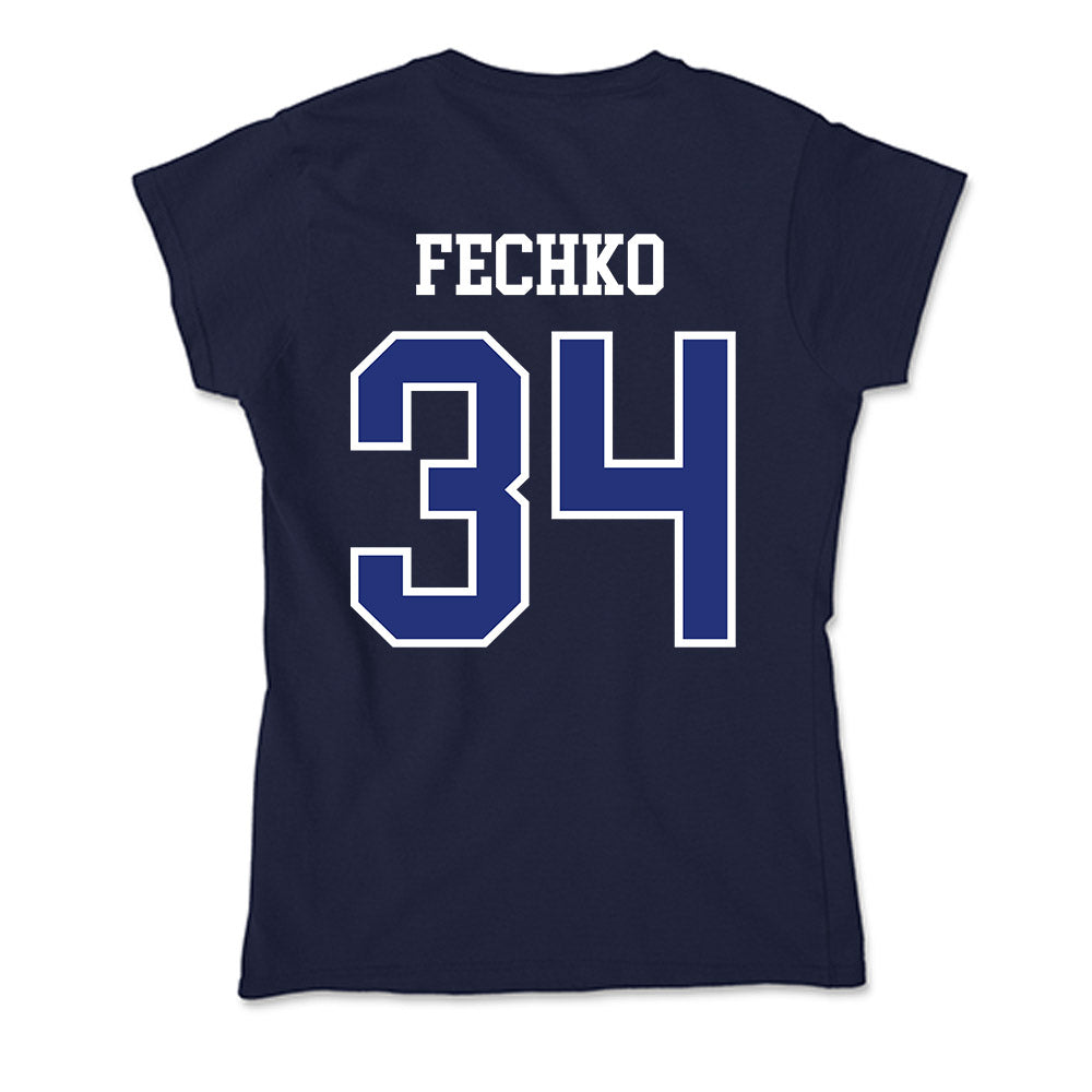 TN State - NCAA Men's Ice Hockey : Trey Fechko - Soft Style Women’s T-Shirt-1