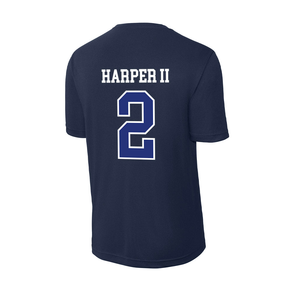 TN State - NCAA Men's Basketball : Travis Harper II - Activewear T-Shirt-1