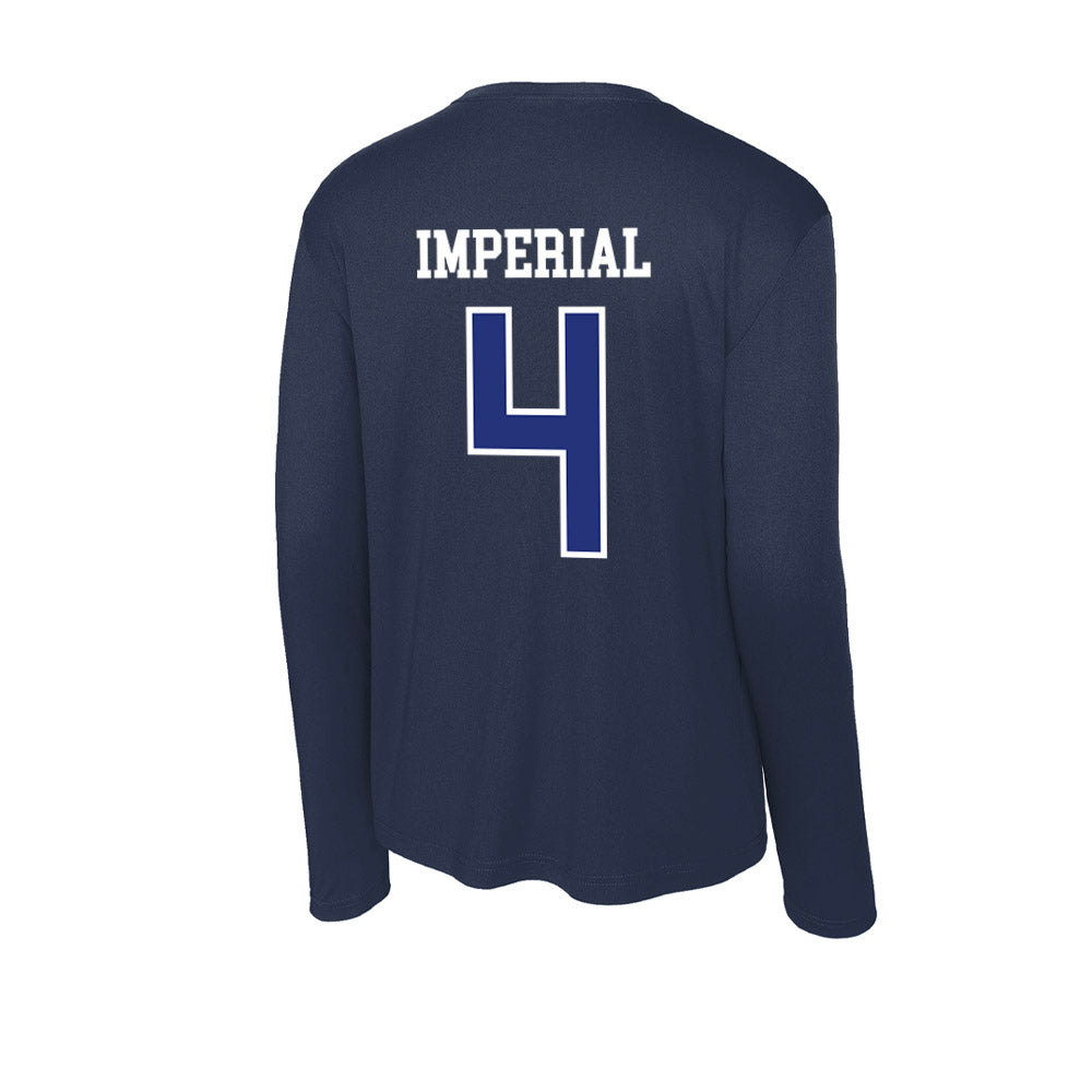 TN State - NCAA Women's Volleyball : Jordan Imperial - Activewear Long Sleeve T-Shirt-1