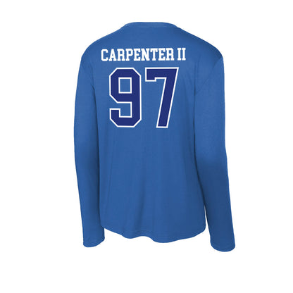 TN State - NCAA Football : Terence Carpenter II - Classic Shersey Activewear Long Sleeve T-Shirt-1