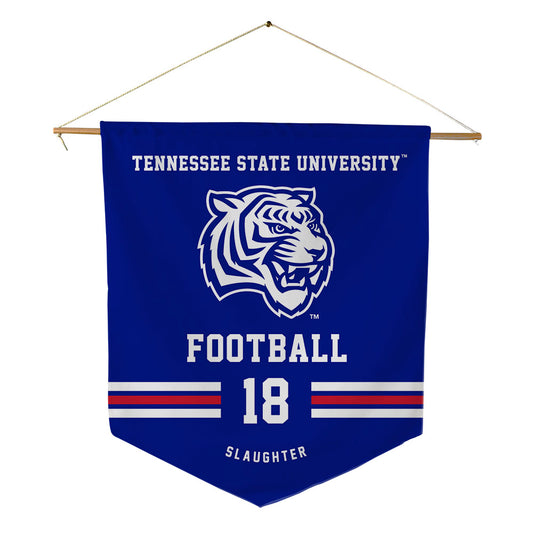 TN State - NCAA Football : Devaughn Slaughter - Pennant - 18" x 21"-0