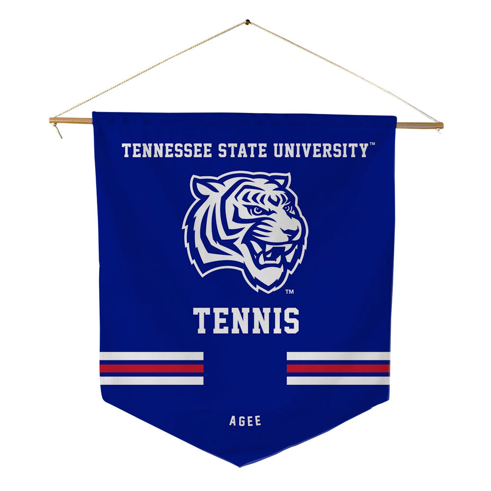 TN State - NCAA Men's Tennis : Quest Agee - Pennant - 18" x 21"-0
