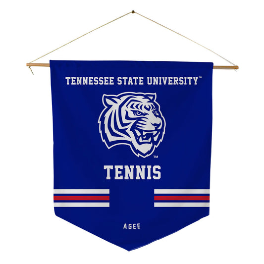 TN State - NCAA Men's Tennis : Quest Agee - Pennant - 18" x 21"-0