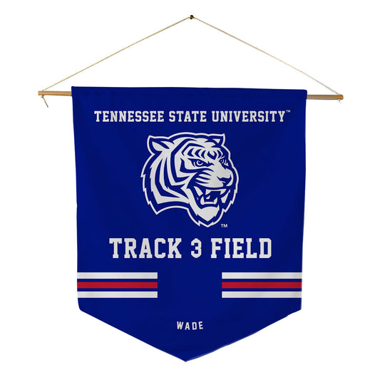 TN State - NCAA Men's Track & Field : Jonathan Wade - Pennant - 18" x 21"-0