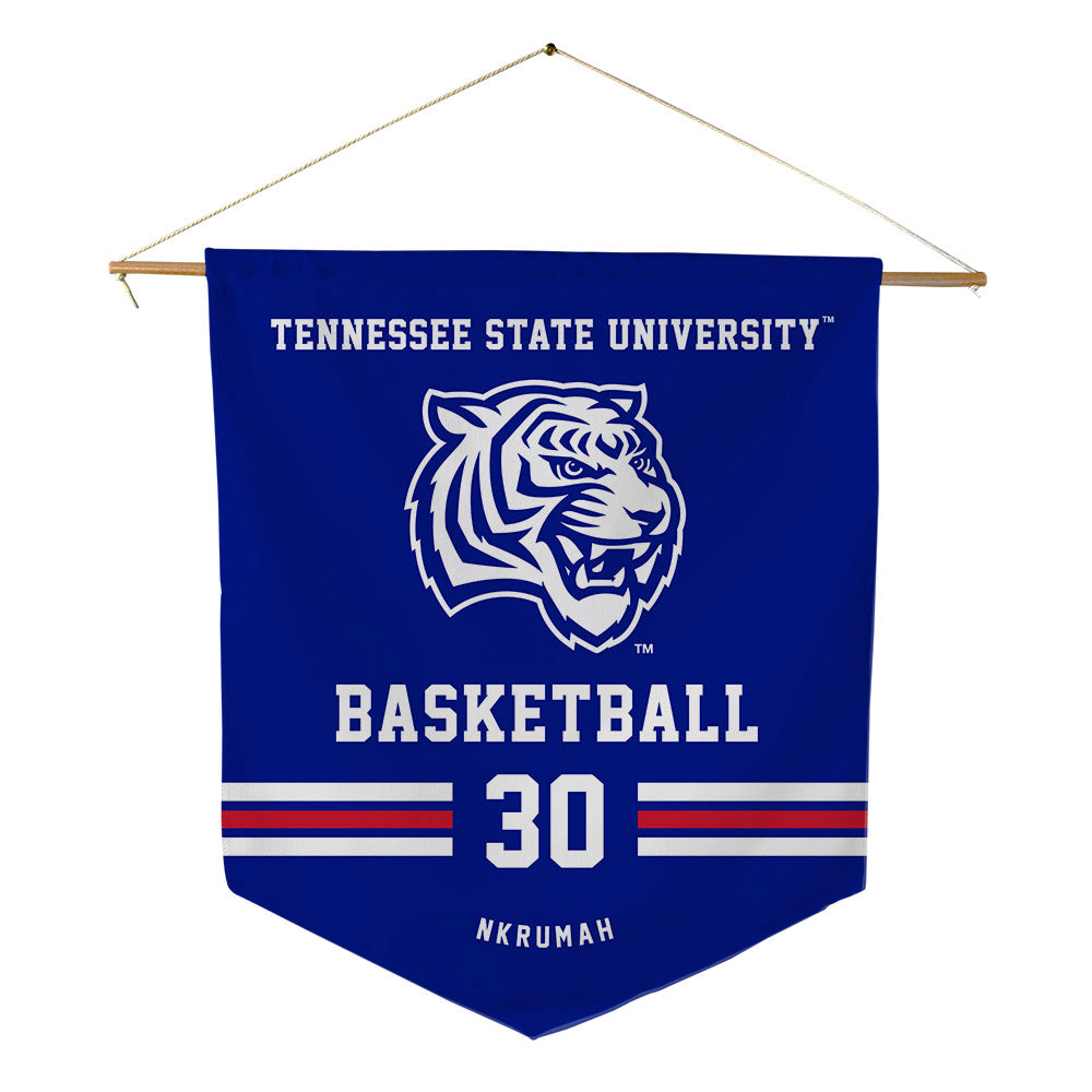 TN State - NCAA Men's Basketball : Aaron Nkrumah - Pennant - 18" x 21"-0