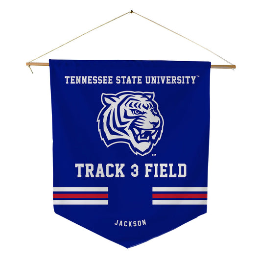 TN State - NCAA Men's Track & Field : Damon Jackson - Pennant - 18" x 21"-0