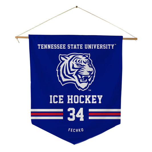 TN State - NCAA Men's Ice Hockey : Trey Fechko - Pennant - 18" x 21"-0