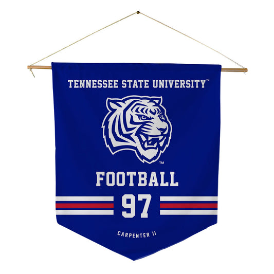 TN State - NCAA Football : Terence Carpenter II - Pennant - 18" x 21"-0