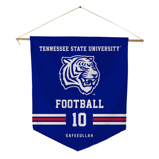 TN State - NCAA Football : Syncere Safeeullah - Pennant - 18" x 21"-0