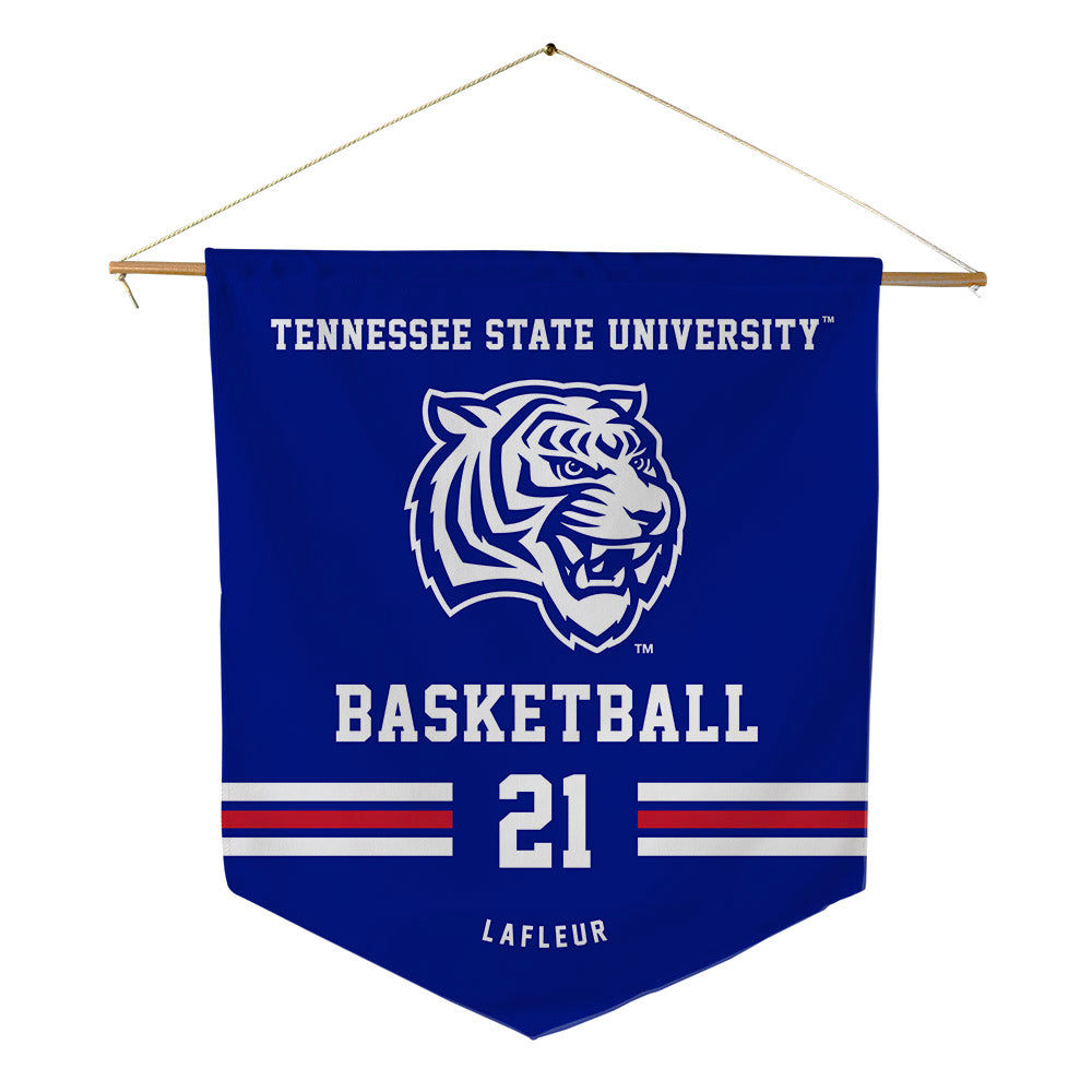 TN State - NCAA Men's Basketball : Jean Yvens Lafleur - Pennant - 18" x 21"-0