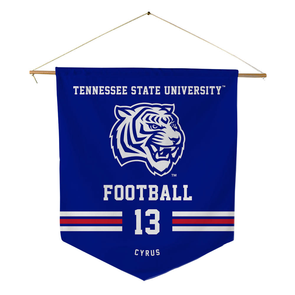 TN State - NCAA Football : Nicholas Cyrus - Pennant - 18" x 21"-0