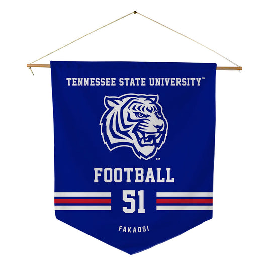 TN State - NCAA Football : Epoki Fakaosi - Pennant - 18" x 21"-0