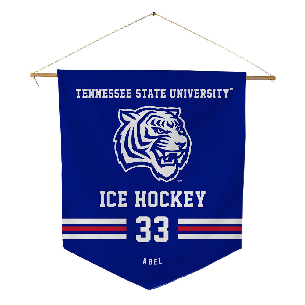 TN State - NCAA Men's Ice Hockey : Xavier Abel - Pennant - 18" x 21"-0
