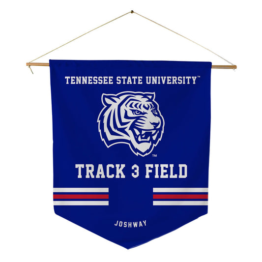 TN State - NCAA Men's Track & Field : Caleb Joshway - Pennant - 18" x 21"-0
