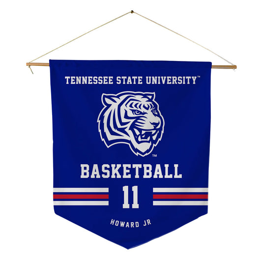 TN State - NCAA Men's Basketball : Damon Howard Jr - Pennant - 18" x 21"-0