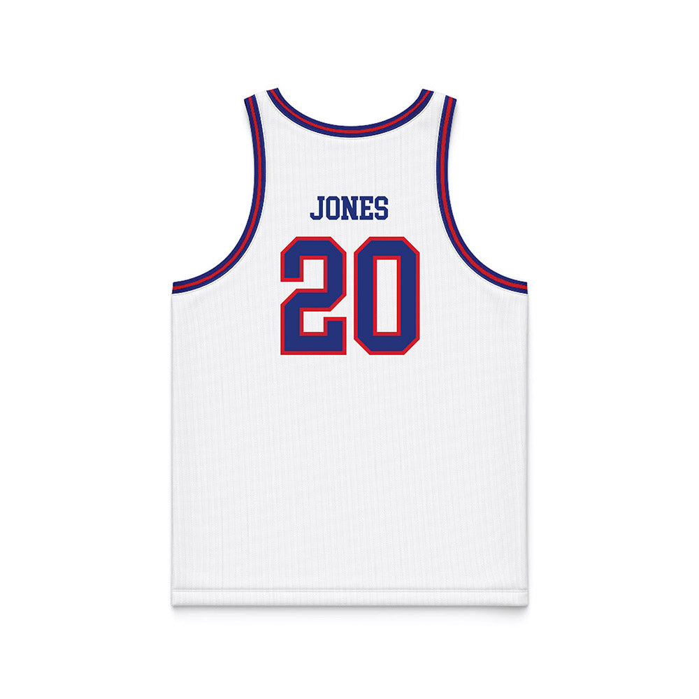 TN State - NCAA Men's Basketball : Jayden Jones - White Basketball Jersey-1