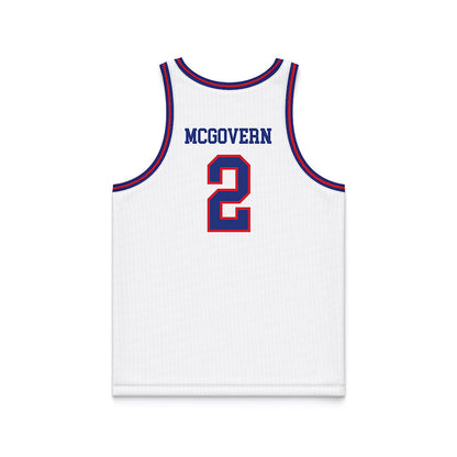 TN State - NCAA Men's Basketball : Ley McGovern - White Basketball Jersey-1