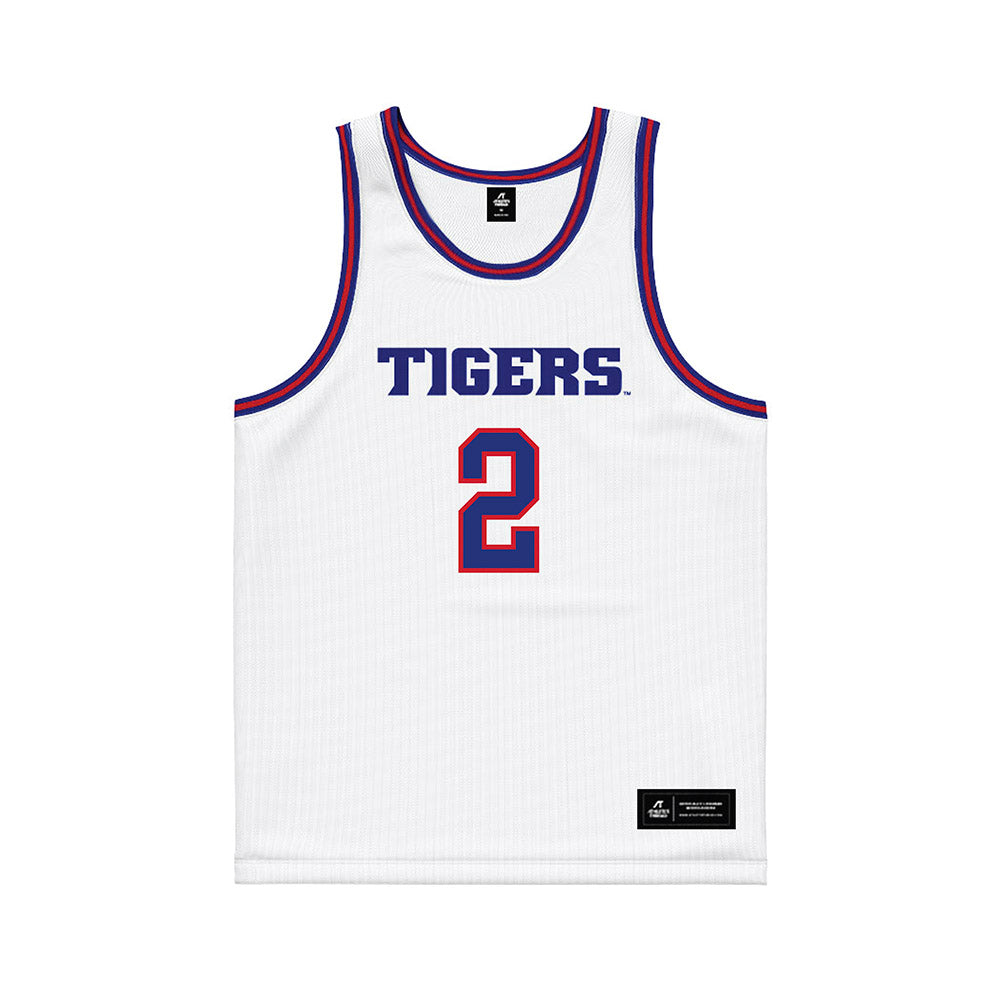 TN State - NCAA Men's Basketball : Ley McGovern - White Basketball Jersey-0