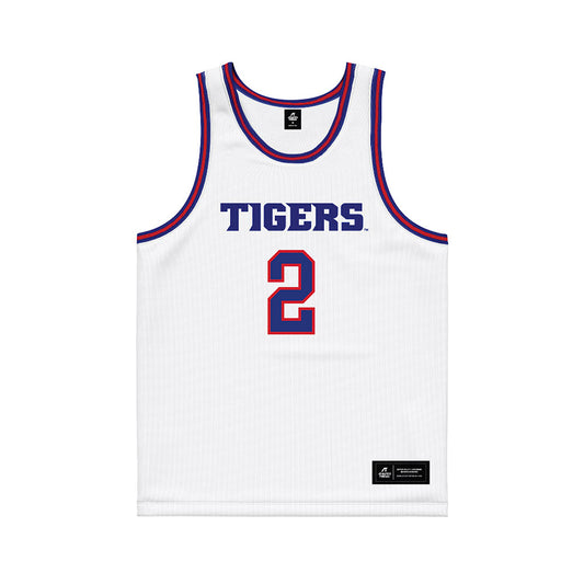 TN State - NCAA Men's Basketball : Ley McGovern - White Basketball Jersey-0