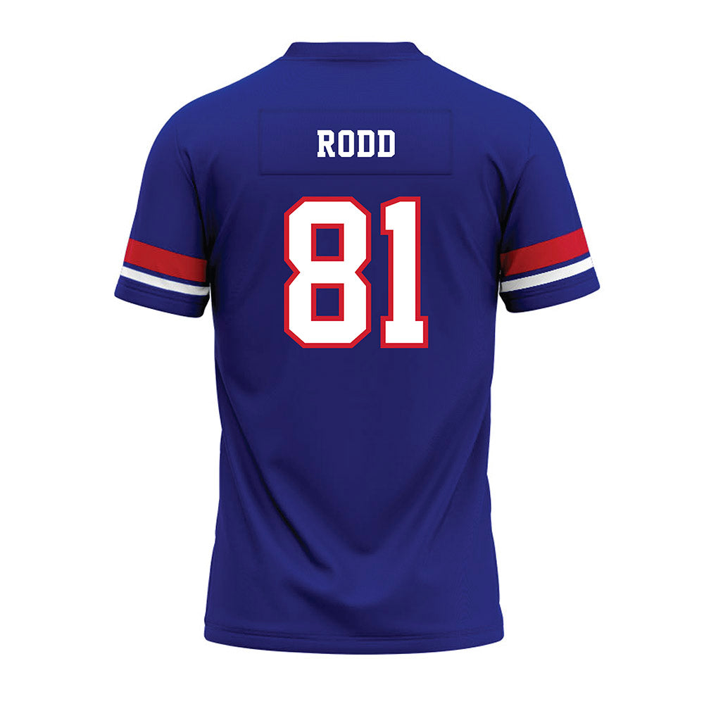 TN State - NCAA Football : Dylan Rodd - Blue Premium Football Jersey-1