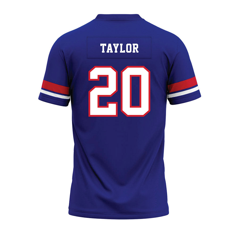 TN State - NCAA Football : Anthony Taylor - Blue Premium Football Jersey-1