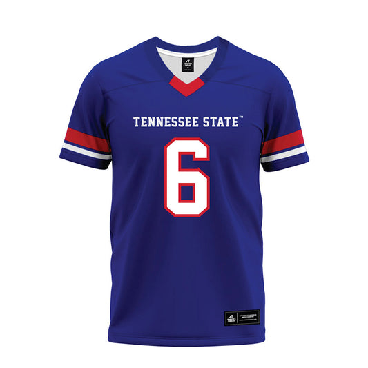 TN State - NCAA Football : Jonathan Palmer - Blue Premium Football Jersey-0