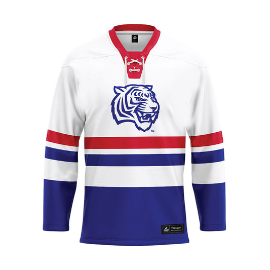 TN State - NCAA Men's Ice Hockey : Ocean Fancy - White Hockey Jersey-0