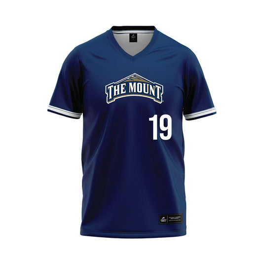 MSMU - NCAA Baseball : Anderson Franklin - Blue Jersey-0