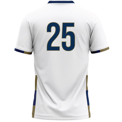 MSMU - NCAA Women's Lacrosse : Morgan Baird - White Lacrosse Jersey -1