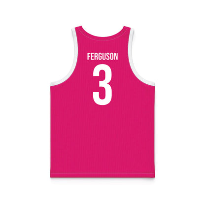 MSMU - NCAA Women's Basketball : Wesleigh Ferguson - Pink Basketball Jersey-1