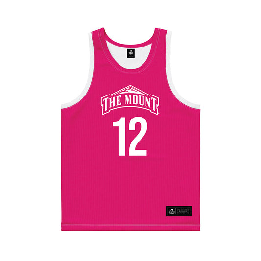 MSMU - NCAA Women's Basketball : Giana Hoddinott - Pink Basketball Jersey-0
