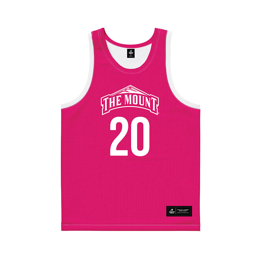 MSMU - NCAA Women's Basketball : Jaedyn Jamison - Pink Basketball Jersey-0