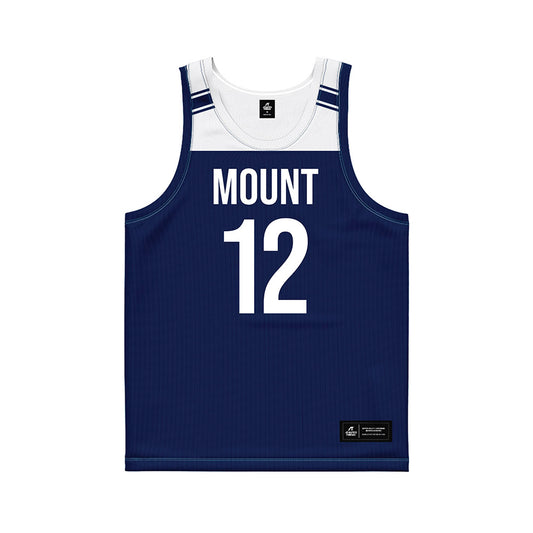 MSMU - NCAA Women's Basketball : Giana Hoddinott - Blue Basketball Jersey-0