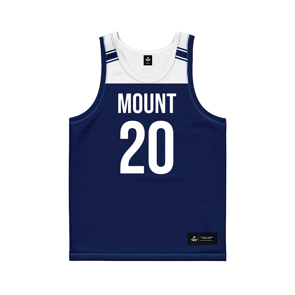 MSMU - NCAA Women's Basketball : Jaedyn Jamison - Blue Basketball Jersey-0