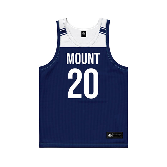 MSMU - NCAA Women's Basketball : Jaedyn Jamison - Blue Basketball Jersey-0