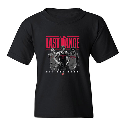 St. Johns - NCAA Men's Basketball : The Last Dance Team Collage Youth T-Shirt-0
