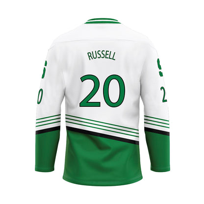 Michigan State - NCAA Men's Ice Hockey : Daniel Russell - Replica Hockey Jersey-1