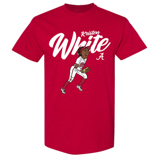 Alabama - NCAA Softball : Kristen White - T-Shirt-0