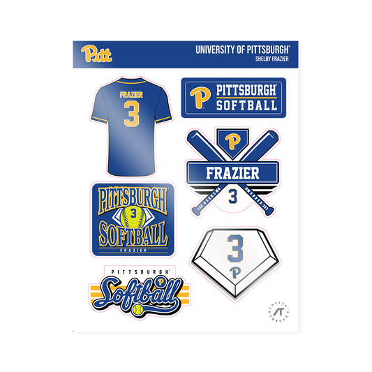 Pittsburgh - NCAA Softball : Shelby Frazier - Sticker Sheet-0