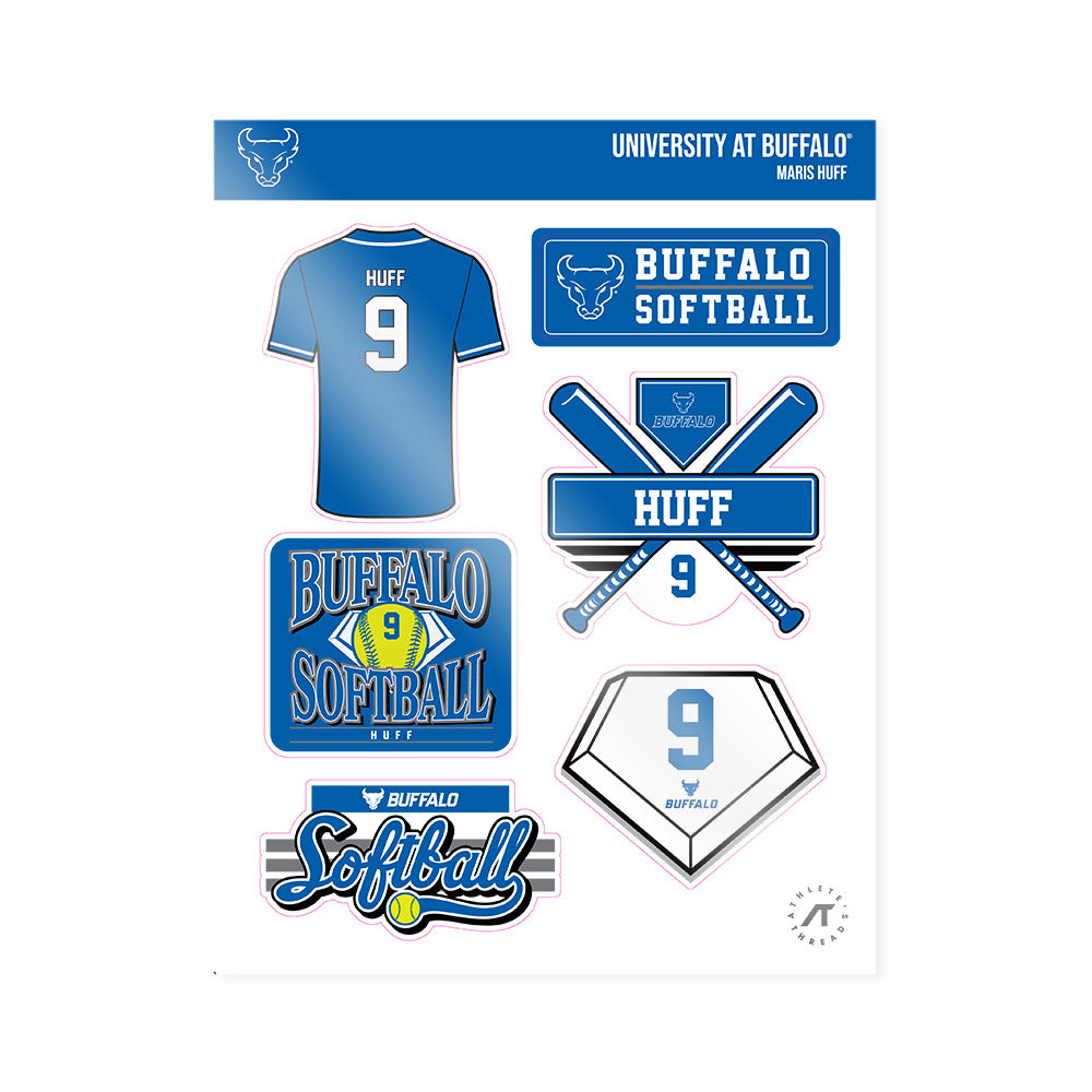 Buffalo - NCAA Softball : Maris Huff - Sticker Sheet-0