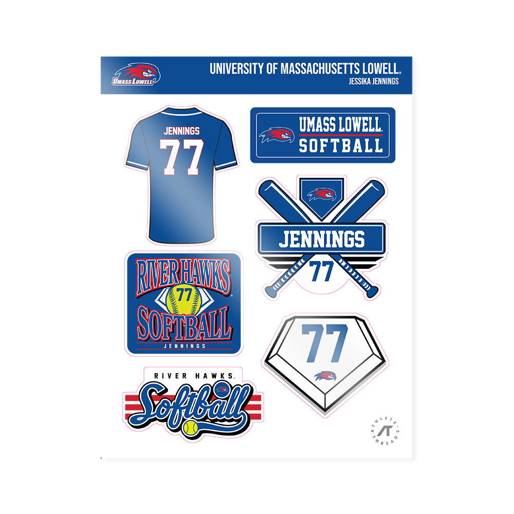  - NCAA Softball : Jessika Jennings - Sticker Sheet-0