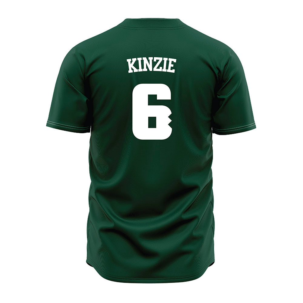 Hawaii - NCAA Baseball : Kedren Kinzie - Green Jersey-1