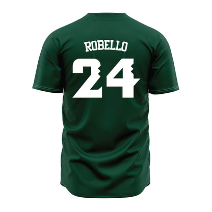 Hawaii - NCAA Baseball : Hekili Robello - Green Jersey-1