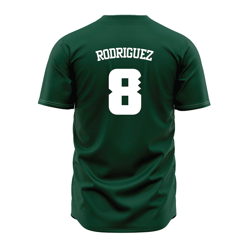 Hawaii - NCAA Baseball : Noah Rodriguez - Green Jersey-1