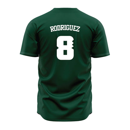 Hawaii - NCAA Baseball : Noah Rodriguez - Green Jersey-1