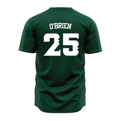 Hawaii - NCAA Baseball : Liam O'Brien - Green Jersey-1