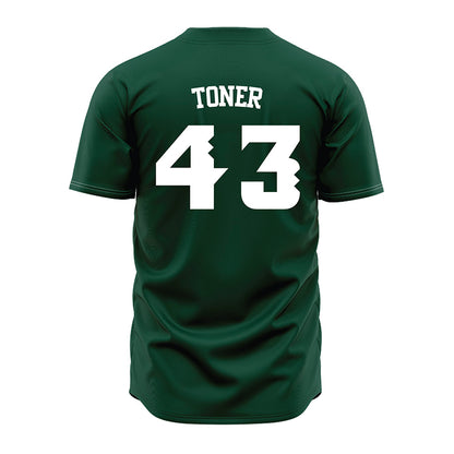 Hawaii - NCAA Baseball : Bryson Toner - Green Jersey-1