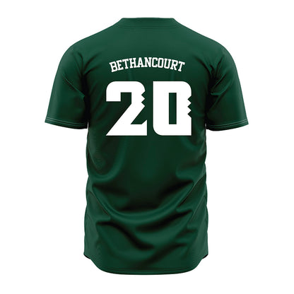 Hawaii - NCAA Baseball : Tino Bethancourt - Green Jersey-1